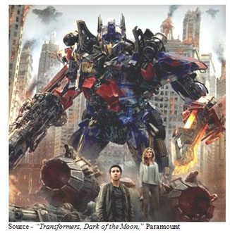“Government knows, I mean they could hook me up with a job right here in DC. I should be working with the Autobots otherwise, it's not fair.” – Sam Witwicky, “Transformers, Dark of the Moon,” Paramount, 2011