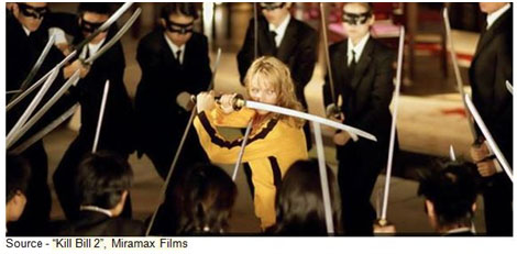 There weren’t really eighty-eight of them. They just called themselves “The Crazy 88.” --Bill, “Kill Bill 2,” Miramax Films, 2004