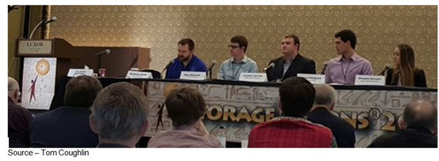 Future Employees – During the future engineering panel session at Storage Visions – two days before CES at the Luxor, up-and-coming engineers discussed the pros and cons of office vs. remote work. With the right apps, VR could give employees the best of both worlds and better productivity for the company. 