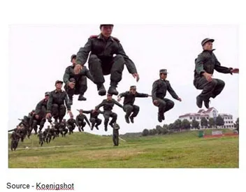 Jump – Demand orders can get the job done but telling people to jump and how high is less effective than encouraging them, helping them make the right decisions and then supporting them.