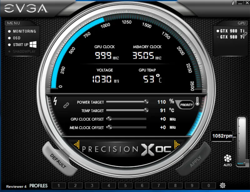 Precision XOC settings linked-1