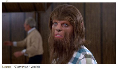 “I was hoping I wouldn't have to. Sometimes it skips a generation. I was hoping it would pass you by.” – Harold Howard, “Teen Wolf,” Wolfkill, 1985