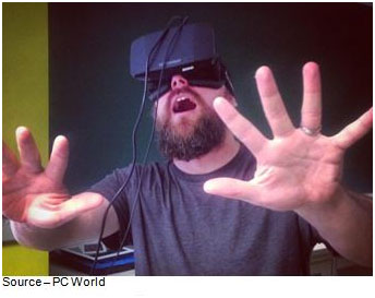 Hands Off – The one issue I have with HMDs is that they tend to make VR film viewing a personal activity and when you’re sitting there quietly enjoying a trip to a faraway place, there is always someone wondering if you aren’t really visiting some exotic place